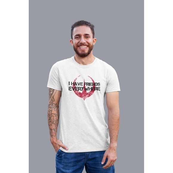 Other - I Have Friends Everywhere Unisex Jersey Tee